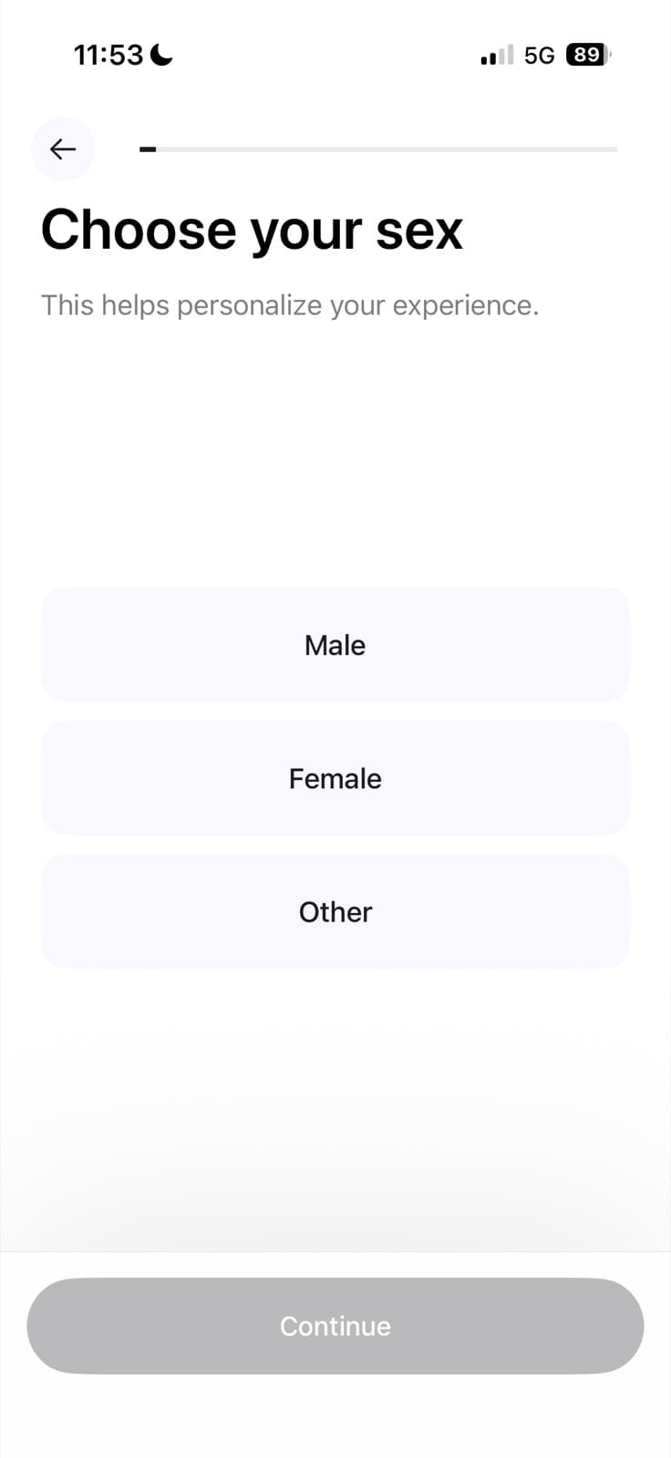Cal AI — screen 2