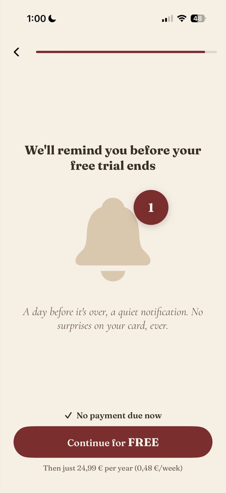 SlowRead — screen 5