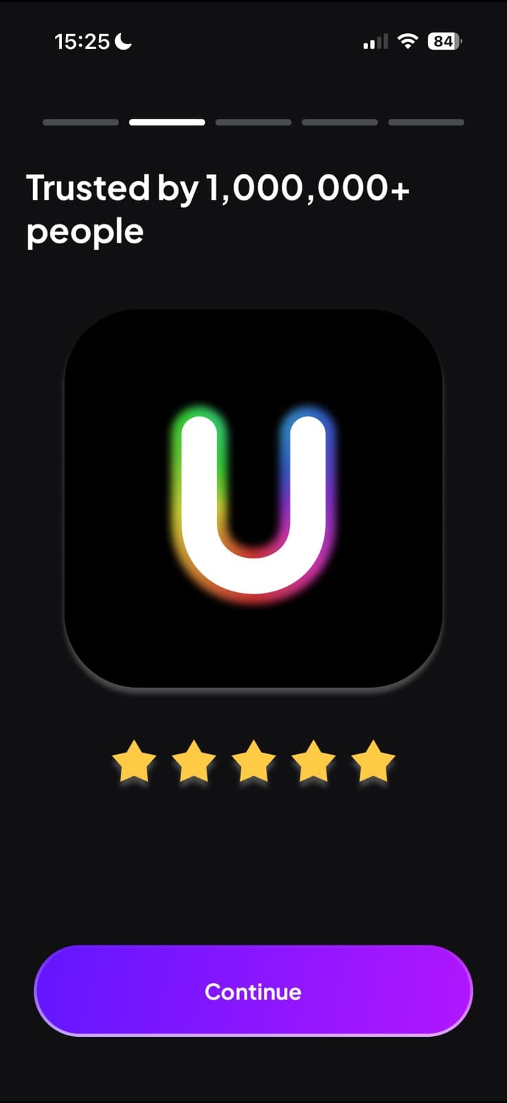 Umax — screen 5