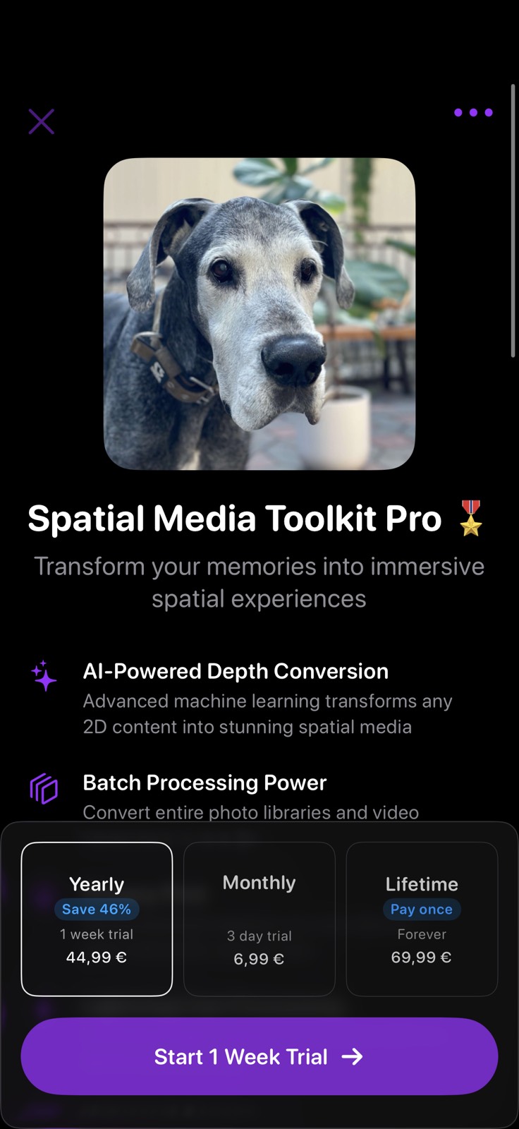 Spatial Toolkit paywall screenshot