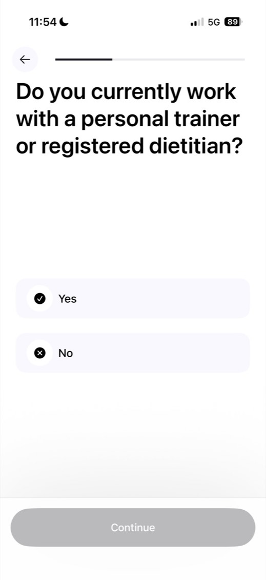 Cal AI — screen 9