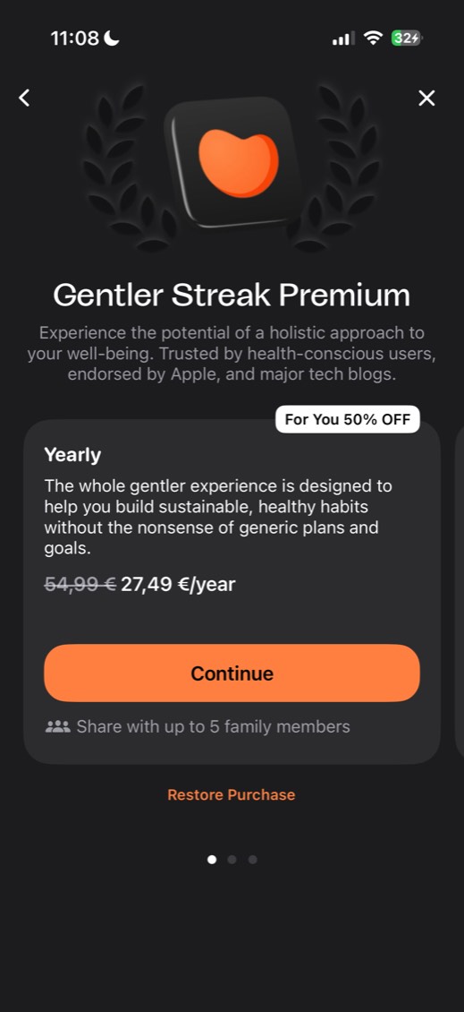 Gentler Streak — screen 3