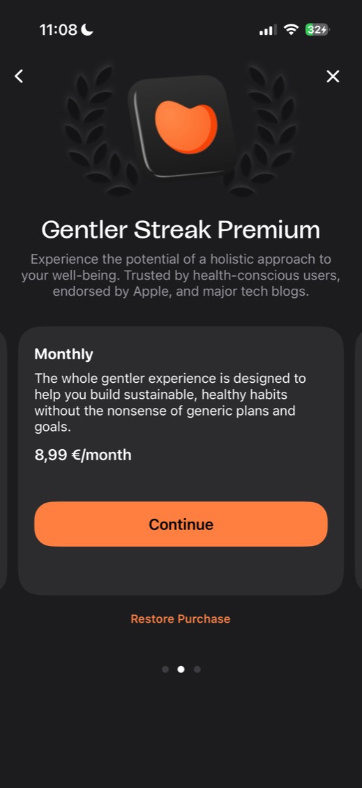 Gentler Streak — screen 4