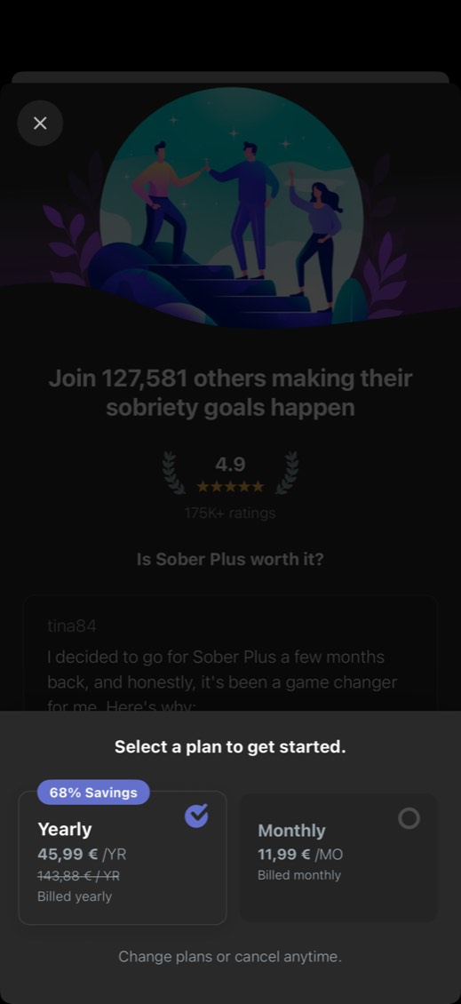 I Am Sober — screen 3