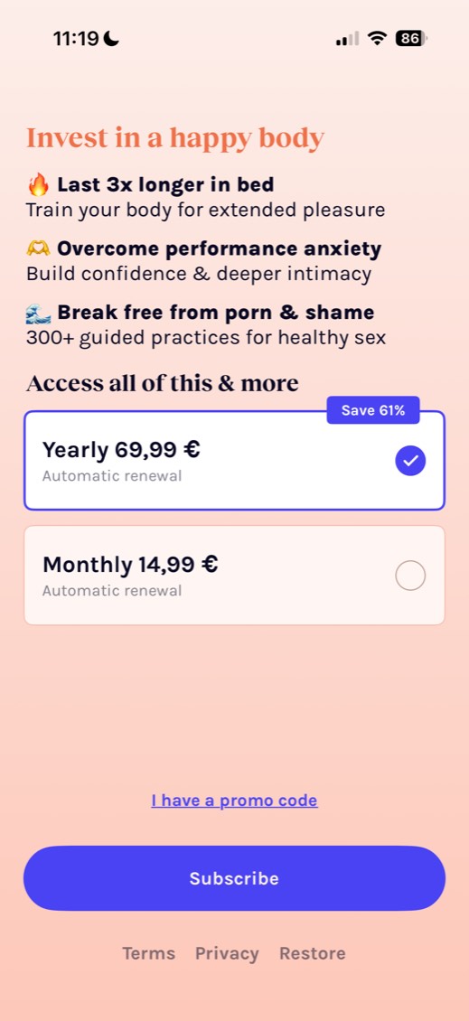 Kama paywall