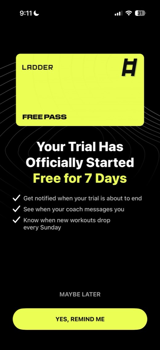 Ladder paywall