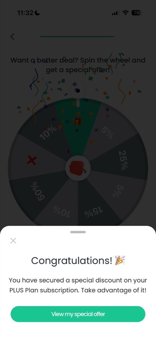 MyRealFood — screen 4