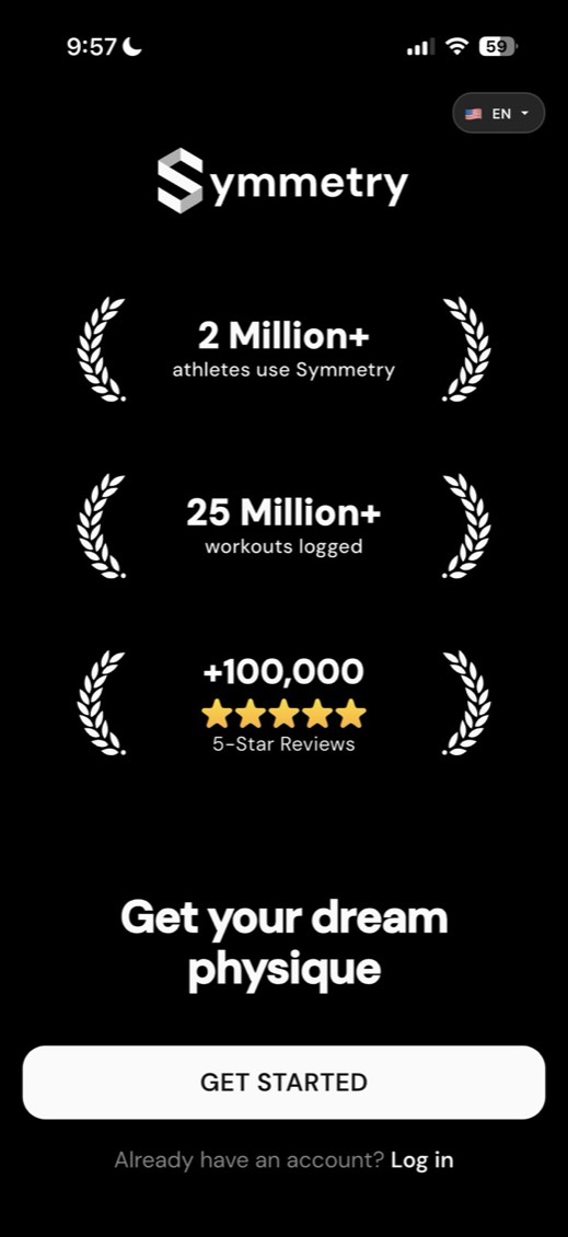 Symmetry — screen 1